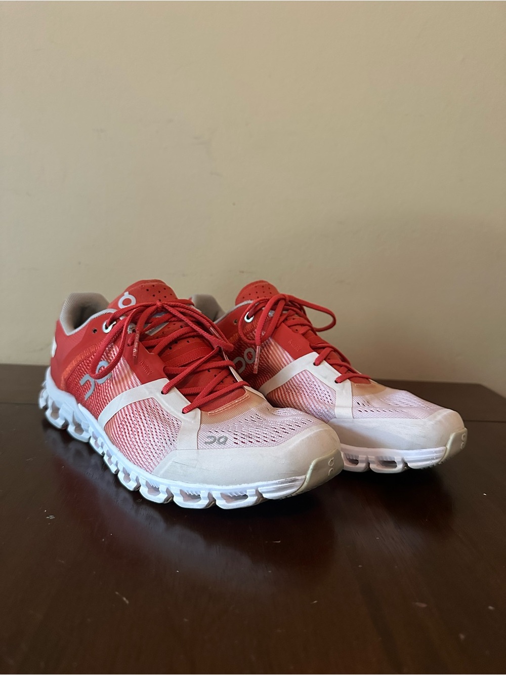 On Cloudflow 2.0 Running Sneaker in Rust/Rose, Sz 8